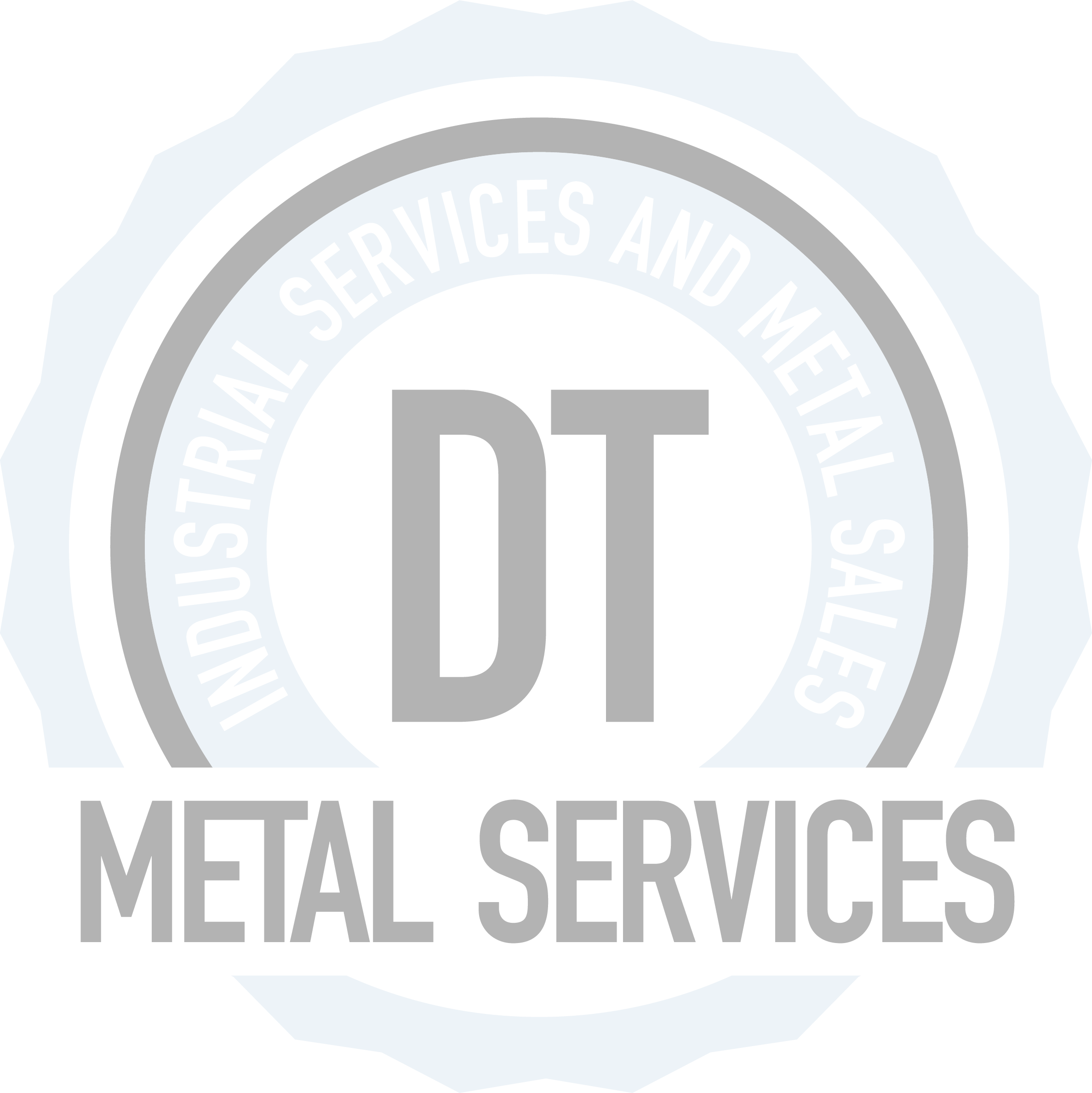 DT MetalServices Light Logo Blue VR